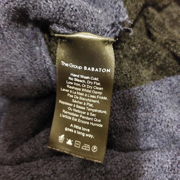 Babaton velvet sweater mock neck size XXS - Picture 7 of 7